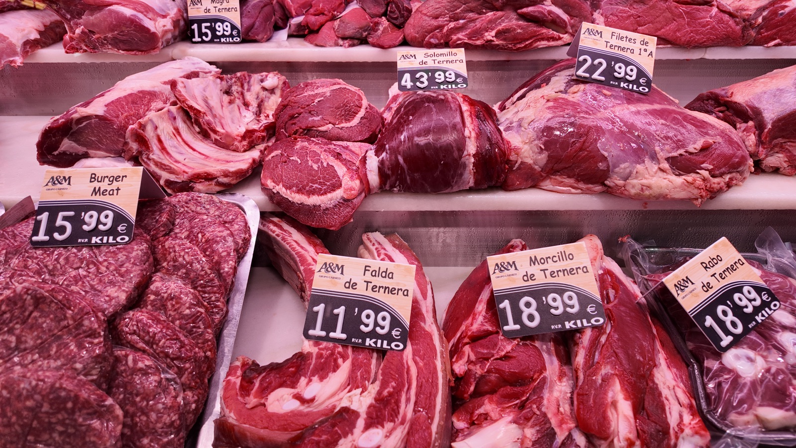 Diferentes cortes para cada receta