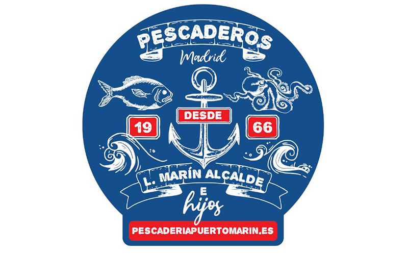 Logo Pescaderos Madrid de Puerto Marín, Marín Alcalde e hijos desde 1966